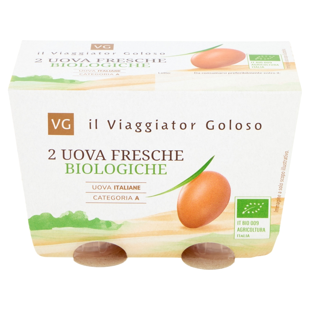 2 Uova Fresche BIO Il Viaggiator Goloso